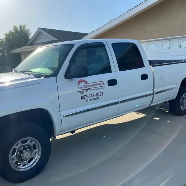 All Community Painting company truck